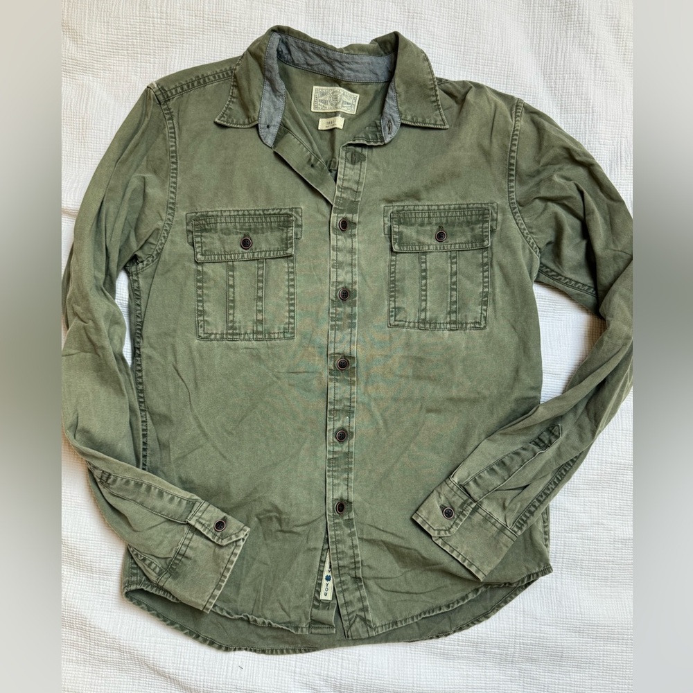 Lucky Brand Button Up Long Sleeve Size S